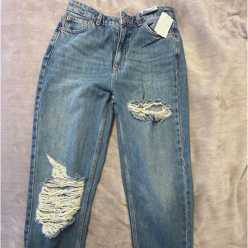 Top shop size 6 “mom jeans”